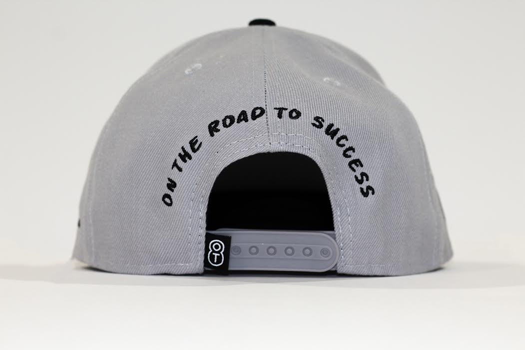 "Only The Fearless Can Lead" Grey Snapback