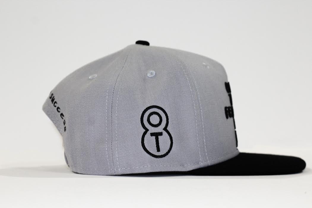 "Only The Fearless Can Lead" Grey Snapback