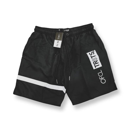 OFCL TR8TS signature logo 3M reflective shorts (Black)