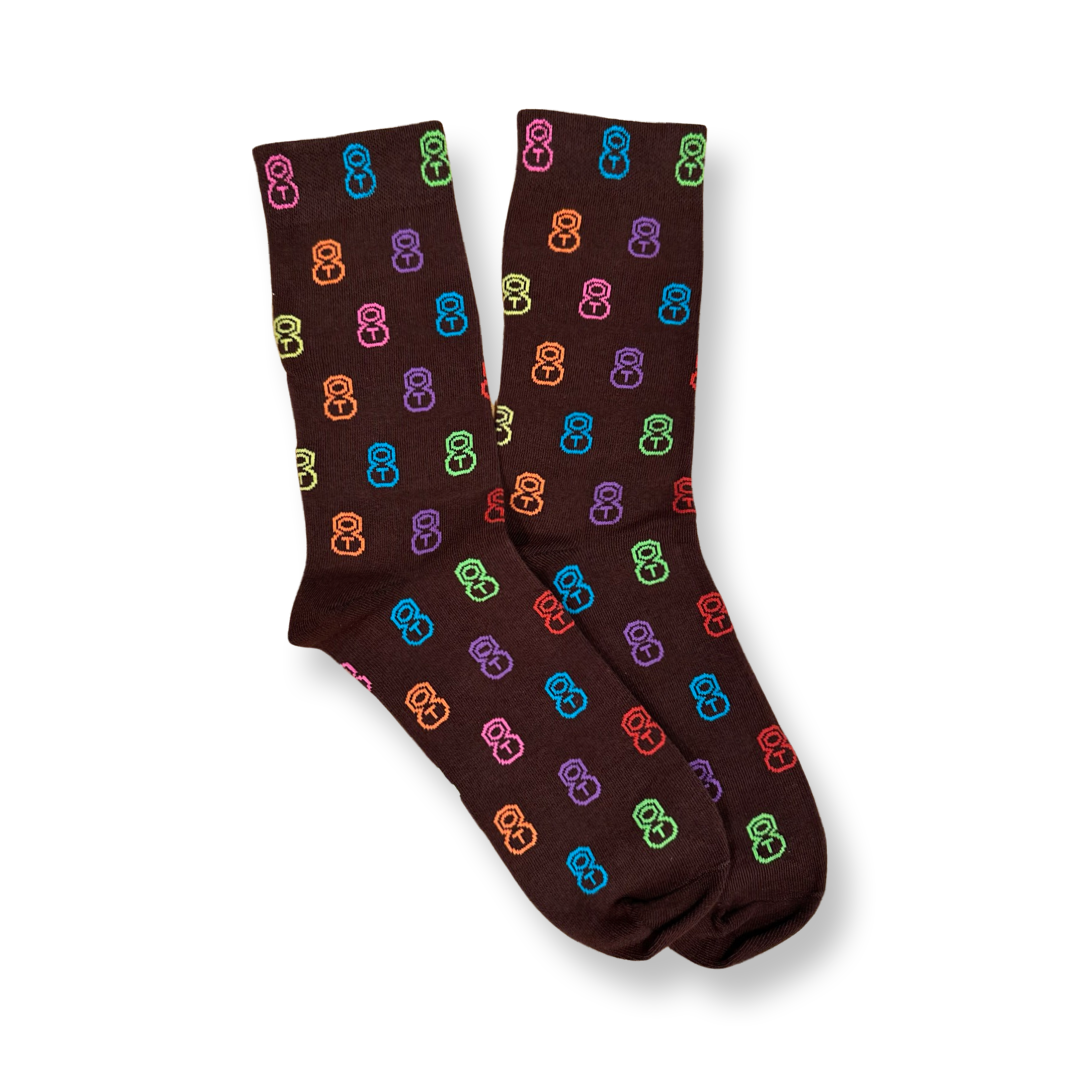 OT8 Neon Logo Socks