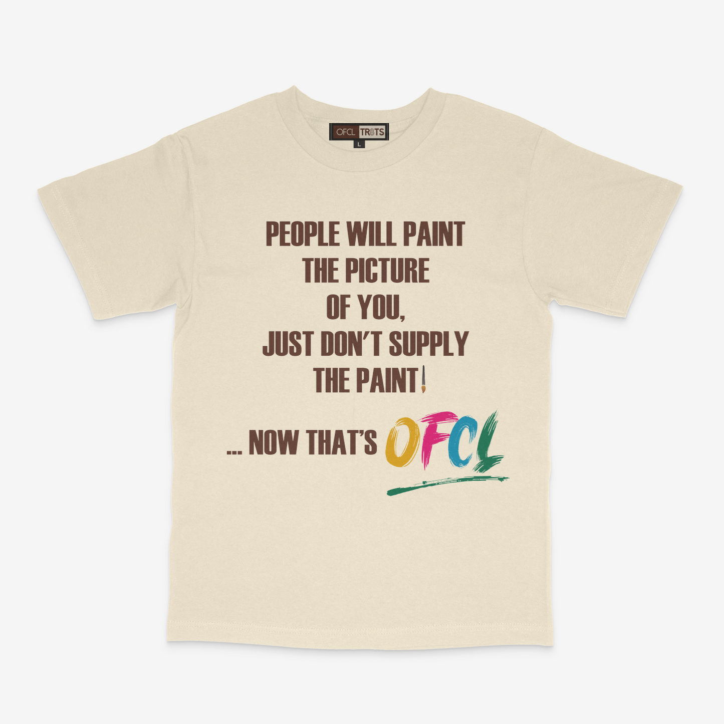 Ofcl Tr8ts Paint The Picture Tee