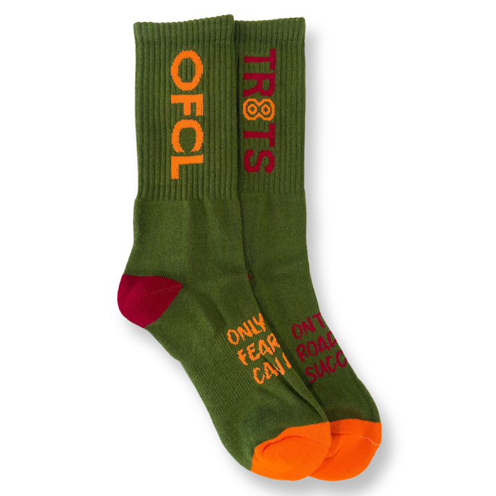 Ofcl Tr8ts Colored Logo Socks