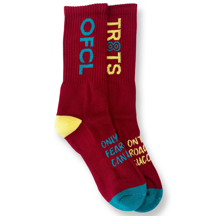 Ofcl Tr8ts Colored Logo Socks