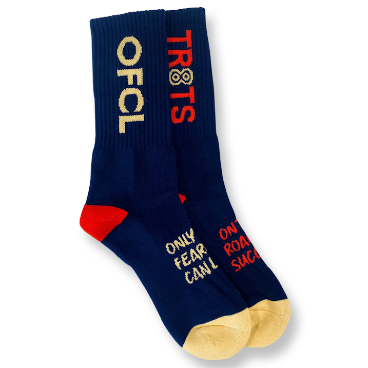 Ofcl Tr8ts Colored Logo Socks