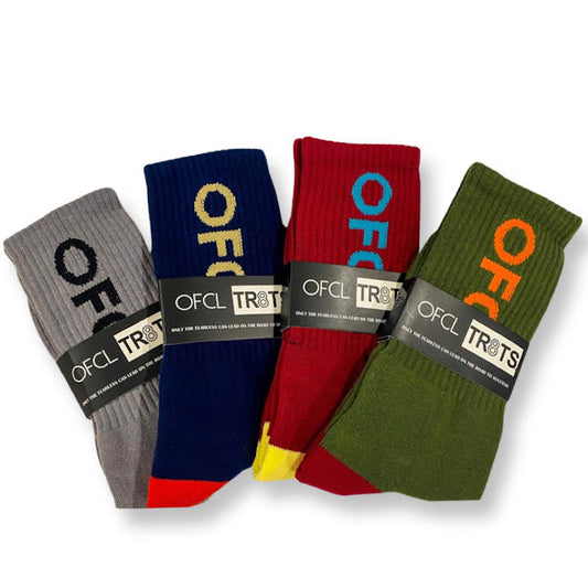 Ofcl Tr8ts Colored Logo Socks